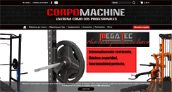Desktop Screenshot of corpomachine.com